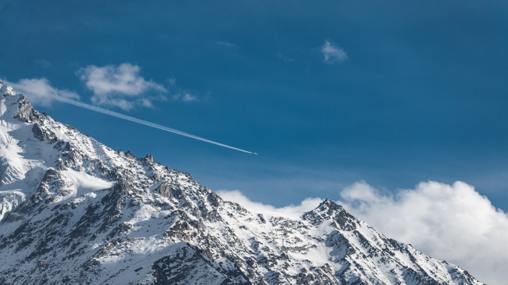Snow-capped Himalayan peaks, Himachal Pradesh